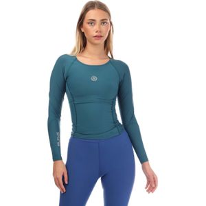 Skins - Series-3 - Dames-Top - Teal - Lange Mouwen