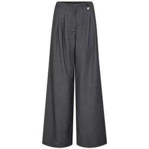 Co'couture - Sagacc Pantalons - Grijs - Wide Fit