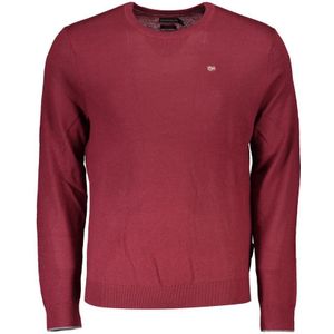 Napapijri - Elegante Roze Trui - Heren - Met Logoborduursel