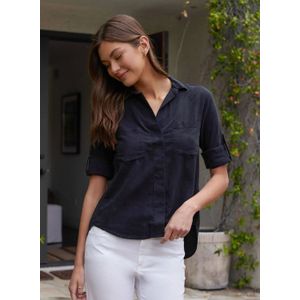 Bella Dahl Blouse split back button down