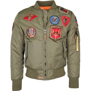 Top Gun - TG20191053 - Bomberjack - Met Patches