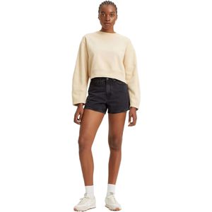 Levi's 80s mom shorts not to interrupt black