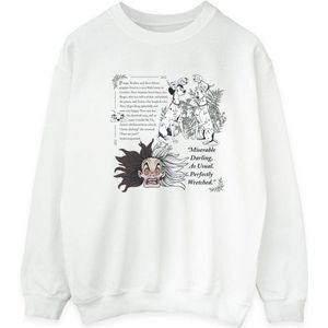 Li-cense Disney heren 101 dalmatiërs miserable darling sweatshirt