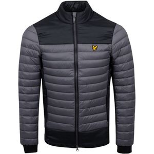 Lyle & Scott - Gewatteerd Jack - Grijs - Regular Fit