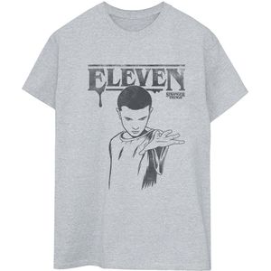 Li-cense Netflix dames stranger things donker elf katoenen vriendje t-shirt