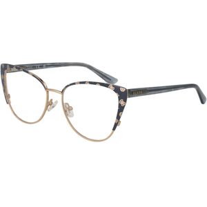Guess - Cat Eye - Optische Monturen - Grijs - Metalen
