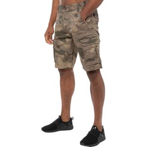 Kruze - Camo Korte Broek - Licht Khaki - Heren