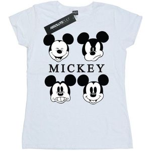 Li-cense - Disney Dames T-shirt - Mickey Mouse - Katoen - Korte Mouwen