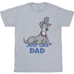Li-cense Disney heren lady and the tramp net als papa t-shirt
