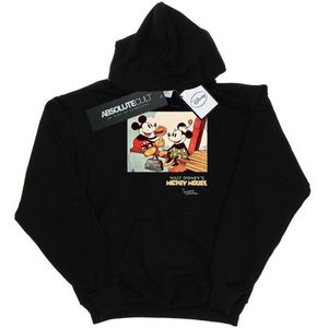 Li-cense Disney girls mickey mouse building a building hoodie