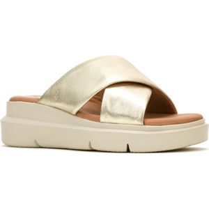 Hush Puppies - Uplift - Leren Sandalen - Champagne