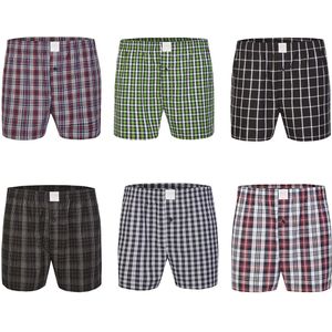 MG-1 Wijde boxershorts heren geruit 6-pack d626 multipack