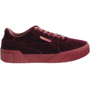 Puma - Cali Velvet - Vrouwentrainers - Bourgondië