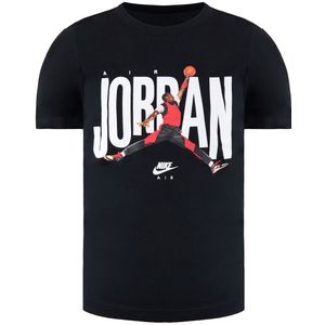 Nike - Air Jordan - Korte Mouw T-shirt - Zwart - Kinder