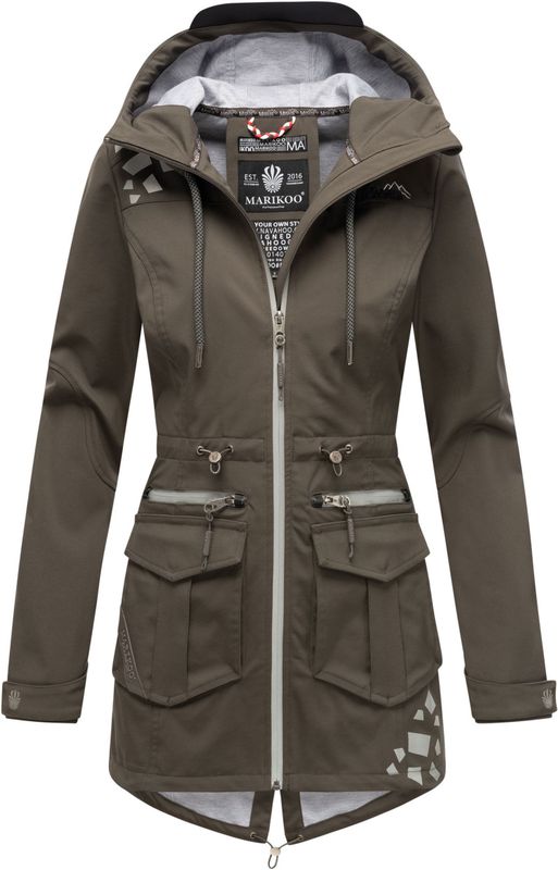 Marikoo - Ulissaa - Functionele Jas - Dames - Waterdicht - Met Capuchon