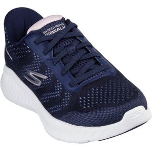 Skechers - GO WALK NOW-KHLOE - Slip-on Sneakers - Navy - Vrijetijdsschoen met Hielkussen en Slip-in Technologie