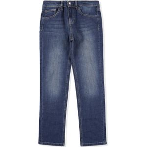 Jeans - Stone Washed - 5 Pocket Pants - Regular Fit