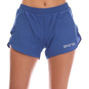 Skins - Series-3 Superpose - Damesbroek - Blauw - Korte Broeken