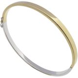 Christian Gouden bicolor slavenarmband