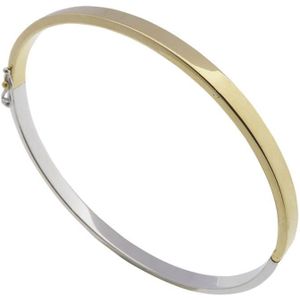 Christian Gouden bicolor slavenarmband