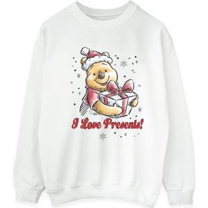 Li-cense Disney heren winnie the pooh love presents sweatshirt