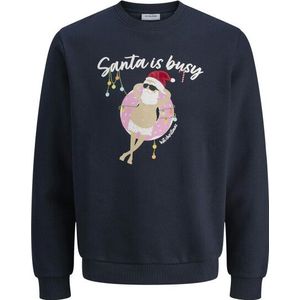 Jack & Jones - JJCHRISTMAS - Kersttrui - Donker