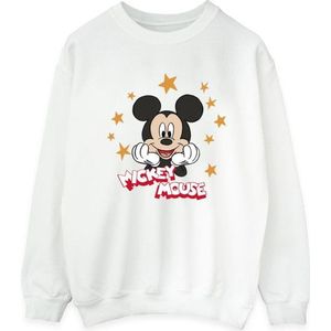 Li-cense - Disney - Sweatshirt - Zwart - 50% Katoen, 50% Polyester, Crew Neck, Lange Mouwen