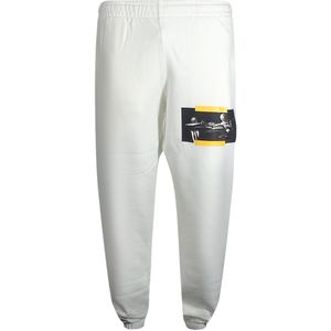 Witte Joggingbroek - Caravaggio - Sportbroeken - Gebroken Witte Kleur