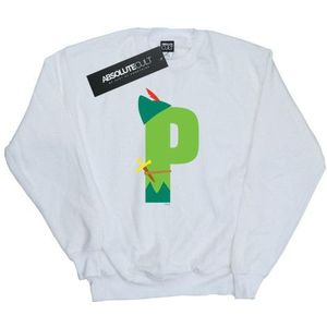 Li-cense Disney dames alfabet p is voor peter pan sweatshirt