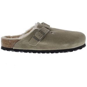 Birkenstock - Boston - Loafers - Suede - Shearling Binnenvoering