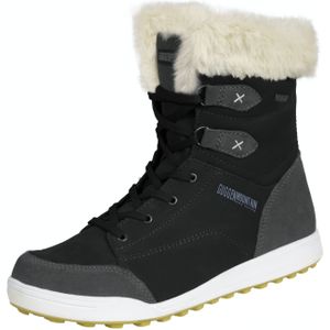 Guggen - Bergwinterschoenen HPC56 - Dames Winterlaarzen - Zwart - Echt Leer met Imitatiebont