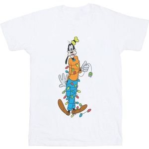 Li-cense Disney heren goofy kerstverlichting t-shirt