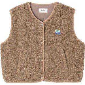 American Vintage - Hok16bh25 - Gilet - Muscade Chine - 100% Polyester