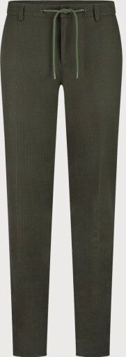 Blue Industry De chino met print |