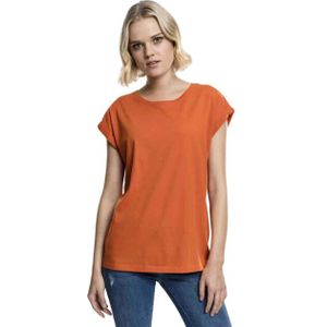Urban Classics Dames verlengd schouder t-shirt (set van 3)