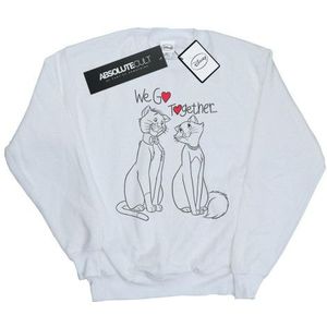 Li-cense Disney dames aristokatten we gaan samen sweatshirt