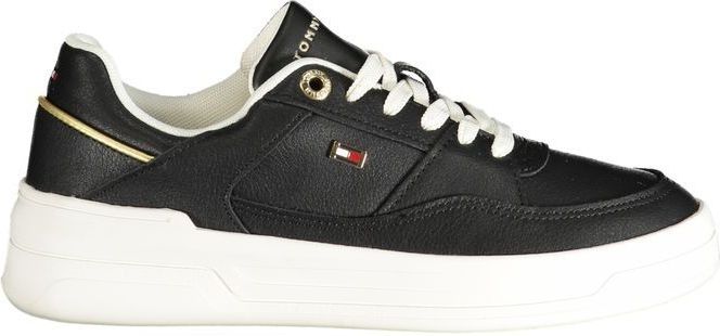 Tommy Hilfiger - Sneakers - Zwart - Polyester