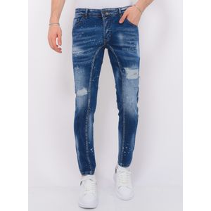 Local Fanatic Destroyed jeans stonewashed slim fit