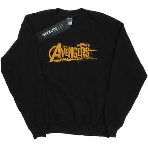 Li-cense Marvel heren avengers infinity war oranje logo sweatshirt