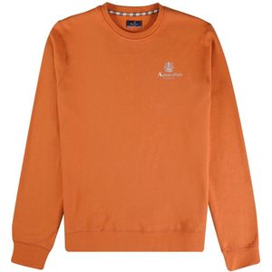 Aquascutum - Active Small Logo - Sweatshirt - Oranje