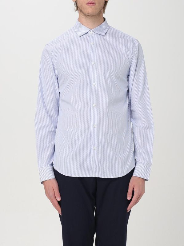 Armani Exchange - Shirt - Gnawed Blue - Katoen