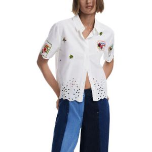 Desigual - Afrodita - Blouse - Multikleur - Katoen