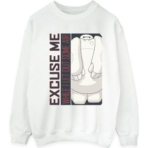 Li-cense Disney heren big hero 6 baymax excuse me wat lucht sweatshirt