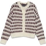 Vero Moda - Vmlisa - Cardigan - Ecru Dessin