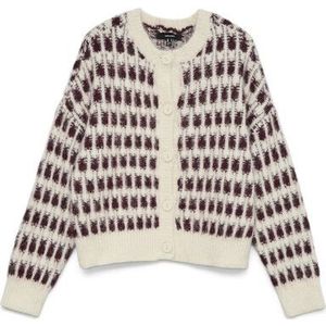 Vero Moda - Vmlisa - Cardigan - Ecru Dessin