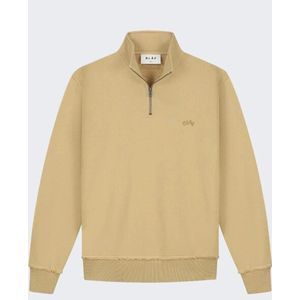 Olaf Hussein Heren signature zip mock