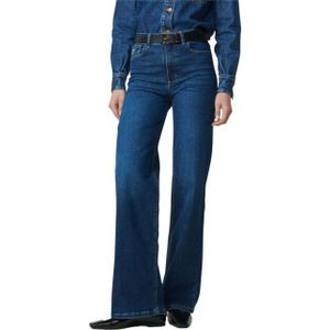 Lois - Wide Leg Jeans - Donkerblauw - Dames