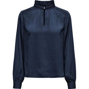 Jacqueline de Yong - Rachel Life - Top - Lange Mouwen - V-hals - Kanten