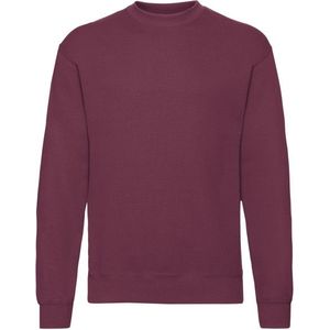 Fruit of the Loom - Klassiek Ingelegd Sweatshirt - Heren - Eenvoudig - 280gsm