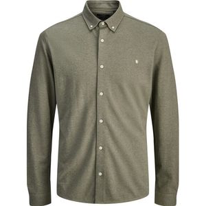 Jack & Jones - Jprblublake Pique Detail Shirt - Aloe - Overhemd